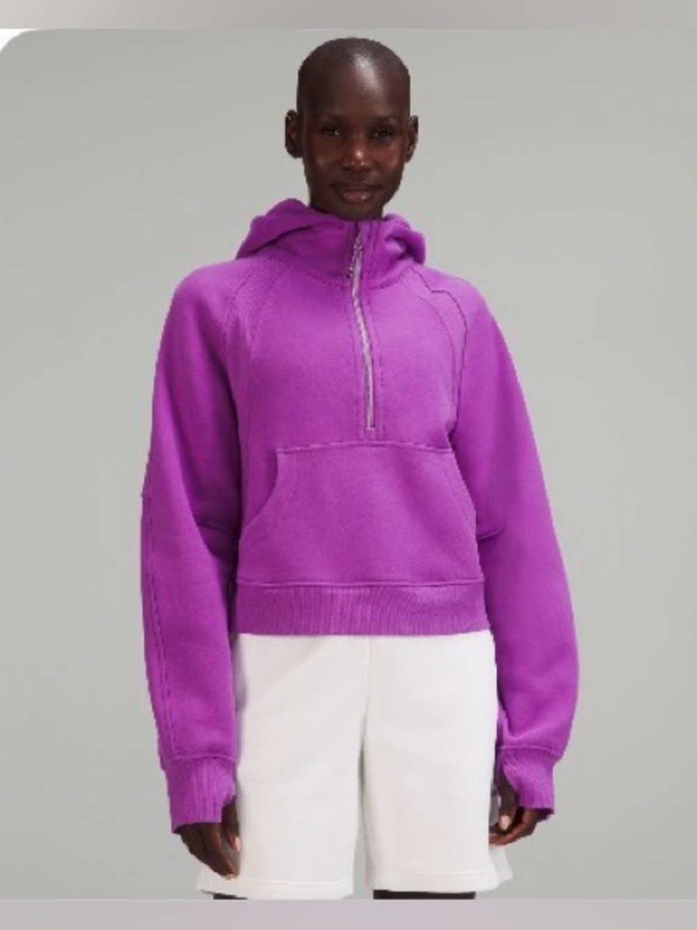 lululemon athletica Violet Half-Zip Hoodie - Women's - perfect condition